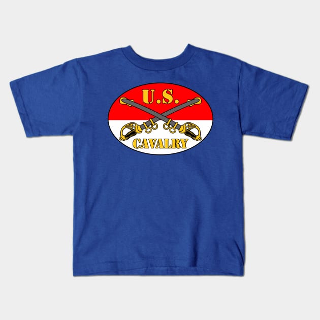 U.S. Cavalry Kids T-Shirt by MBK